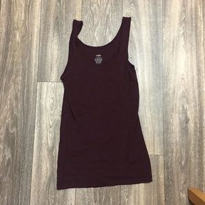 Burgandy Tank top